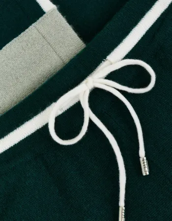 Кашмирен панталон URBAN BLOCK Green