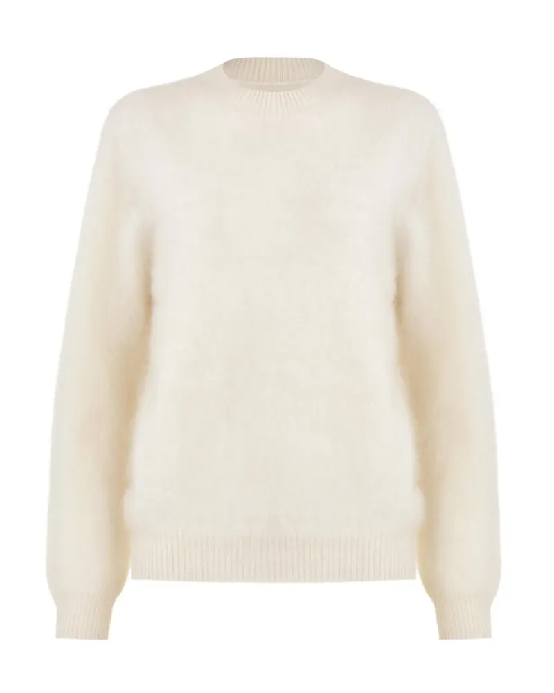 Пуловер от 100%  кашмир  CLOUDED LUXE екрю