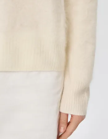 Пуловер от 100%  кашмир  CLOUDED LUXE екрю