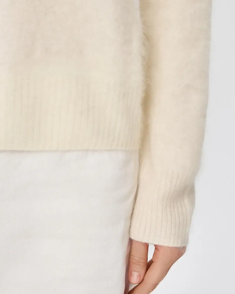 Пуловер от 100%  кашмир  CLOUDED LUXE екрю