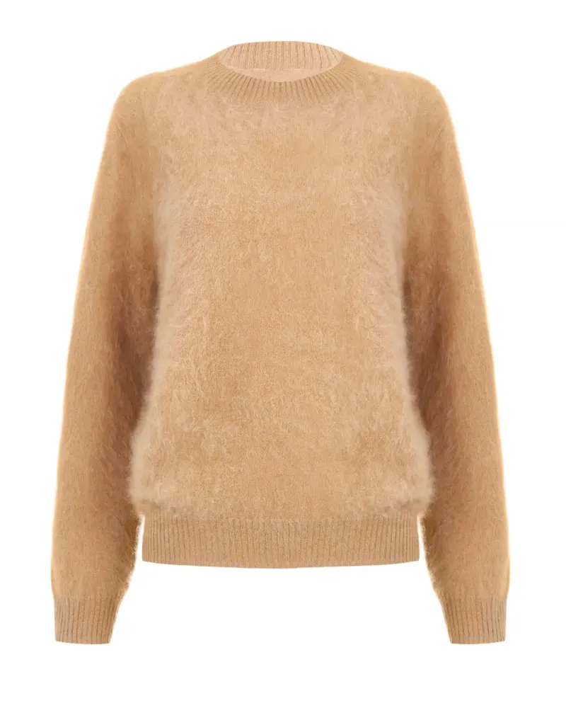 Пуловер от 100% кашмир CLOUDED LUXE  беж