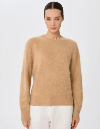 Пуловер от 100% кашмир CLOUDED LUXE  беж