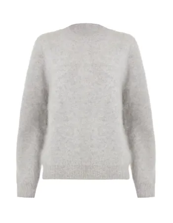 Пуловер от 100% кашмир CLOUDED LUXE  сив