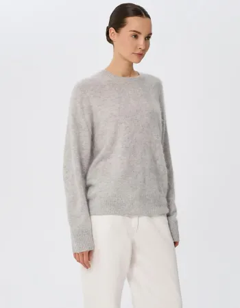 Пуловер от 100% кашмир CLOUDED LUXE  сив