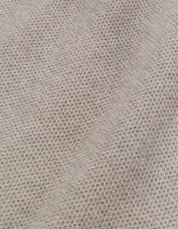 Кашмирена жилетка в светъл цвят LAYERED LINES