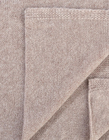 Шал от 100% кашмир Weightless Luxury беж