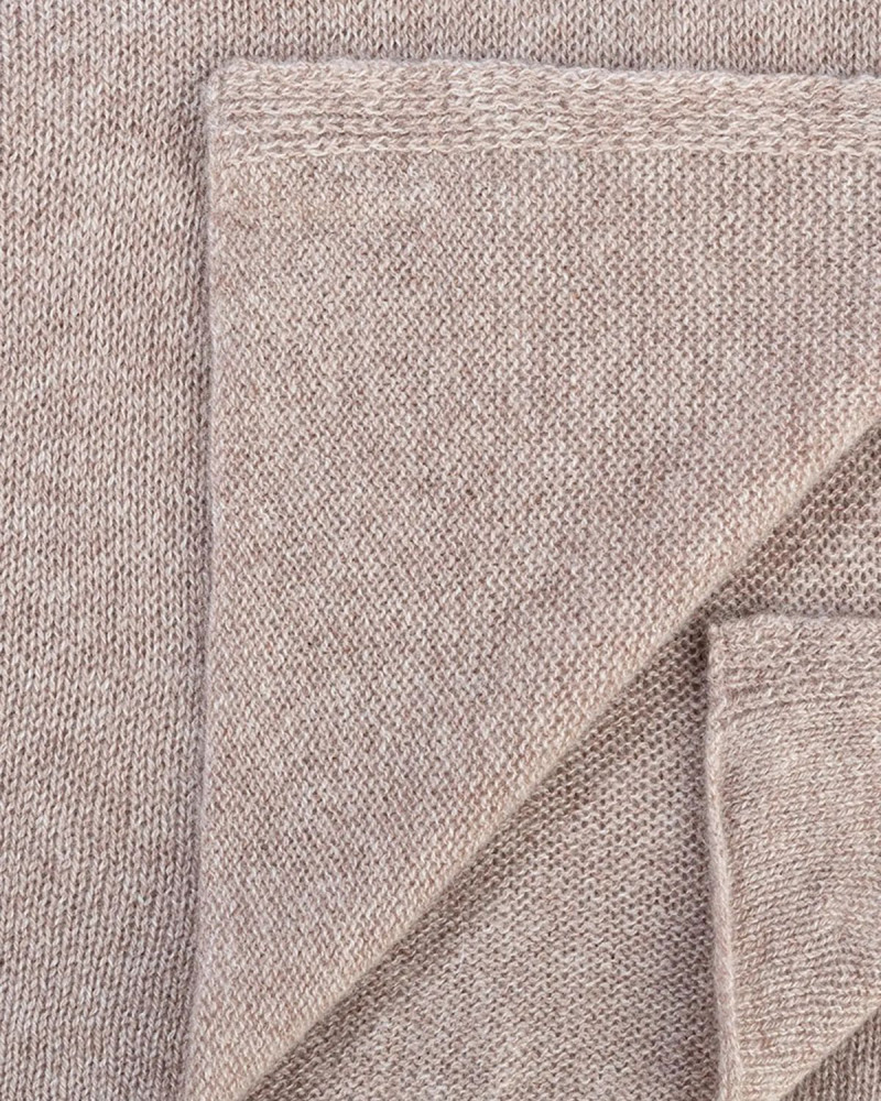 Шал от 100% кашмир Weightless Luxury беж