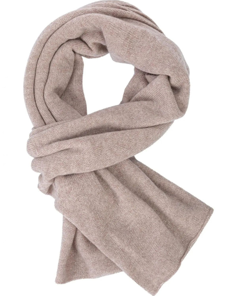 Шал от 100% кашмир Weightless Luxury беж