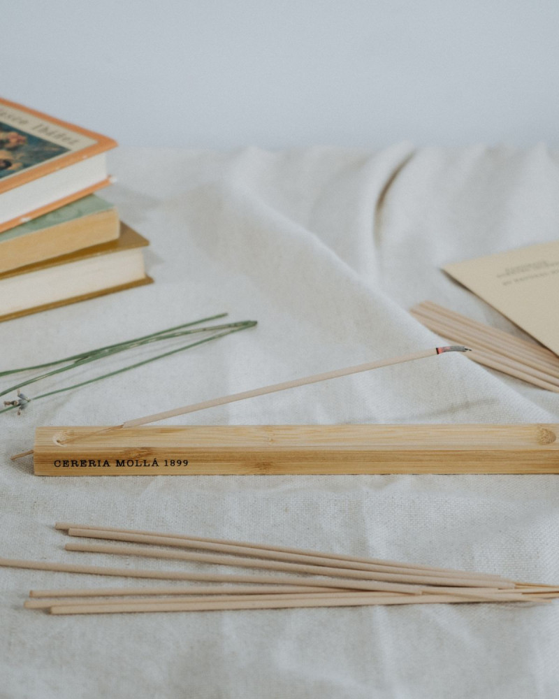 Бамбукова стойка за ароматни пръчки Cereria Molla