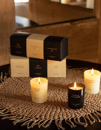 Луксозен подаръчен комплект свещи – Cereria Molla