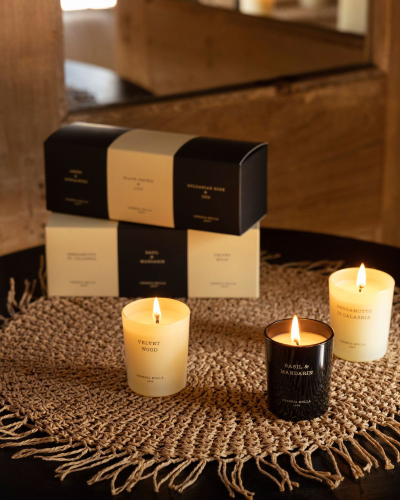 Луксозен подаръчен комплект свещи – Cereria Molla