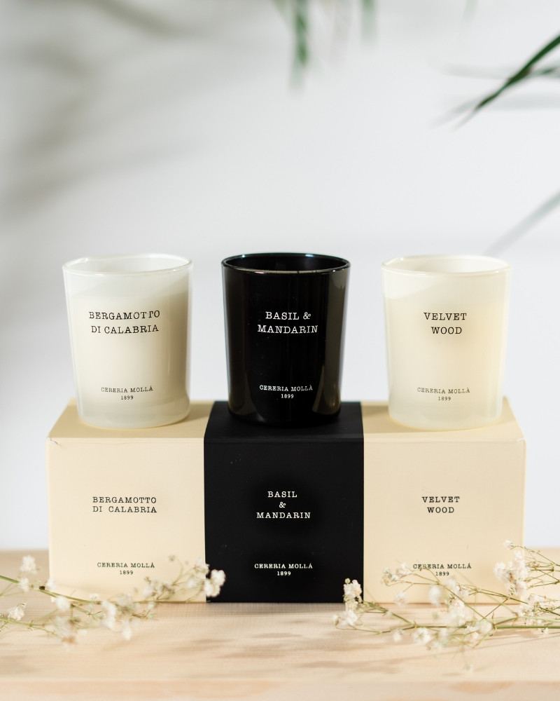 Луксозен подаръчен комплект свещи – Cereria Molla