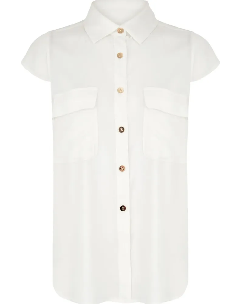 Бял дамски топ Day & Night