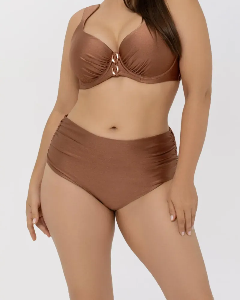 Долнище на бански с висока талия Soft Aesthetic