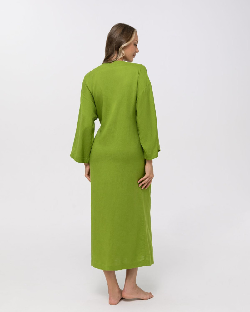 Ленено кимоно рокля Shiny Linen