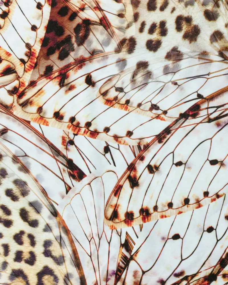 Лятна рокля тип „прегърни ме“ с коприна Stay Wild