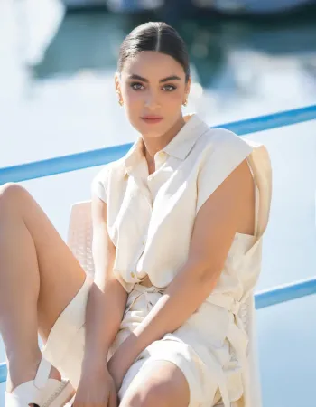 Елегантна ленена риза без ръкави  Shiny Linen