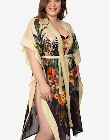 Лятна туника от памук и коприна ZEN GARDEN