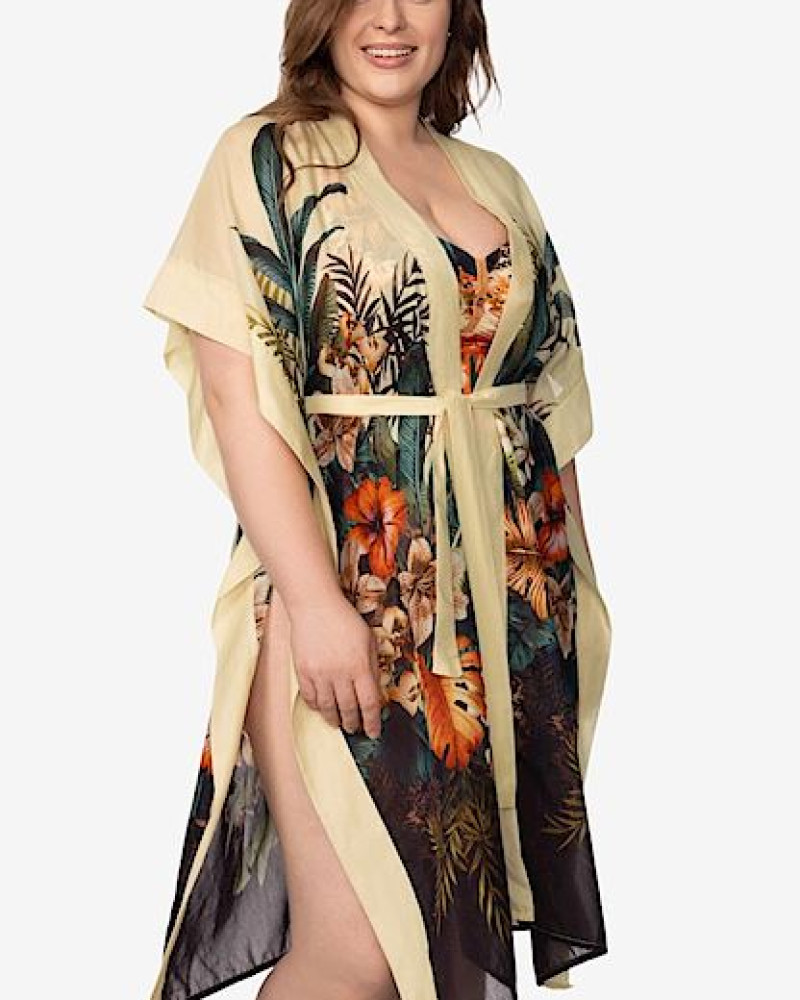 Лятна туника от памук и коприна ZEN GARDEN