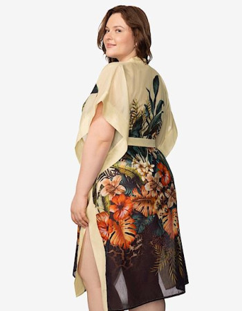 Лятна туника от памук и коприна ZEN GARDEN