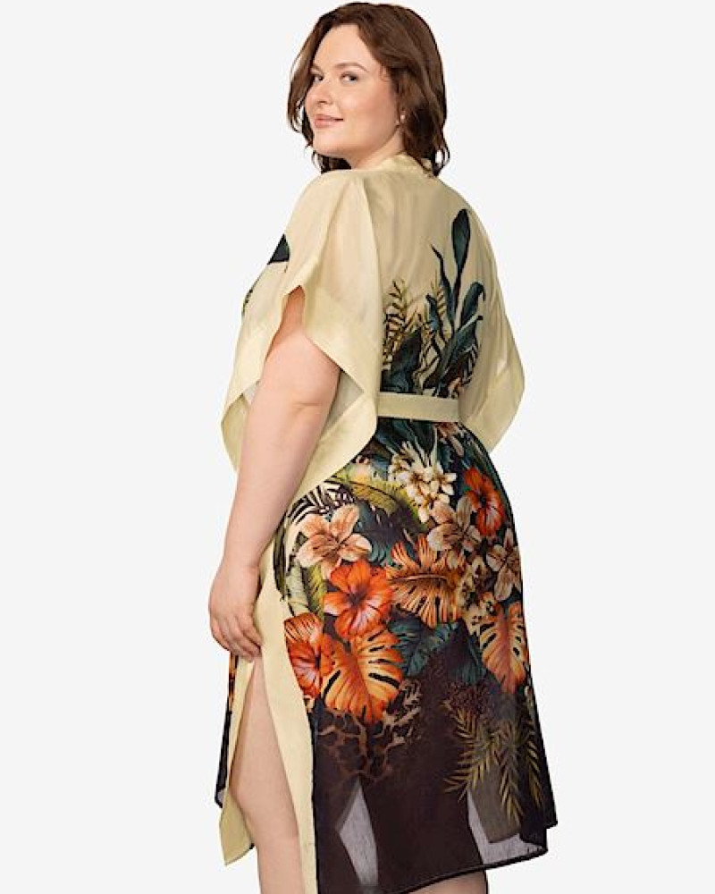 Лятна туника от памук и коприна ZEN GARDEN