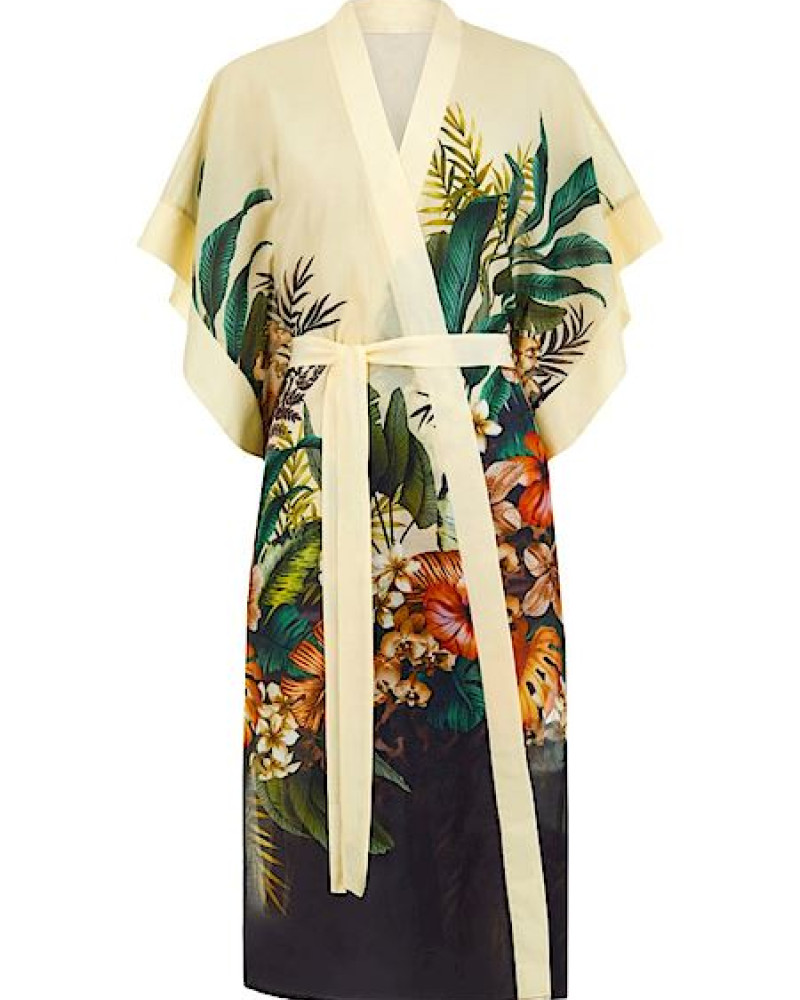 Лятна туника от памук и коприна ZEN GARDEN