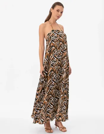 Рокля с коприна EYE OF THE TIGER