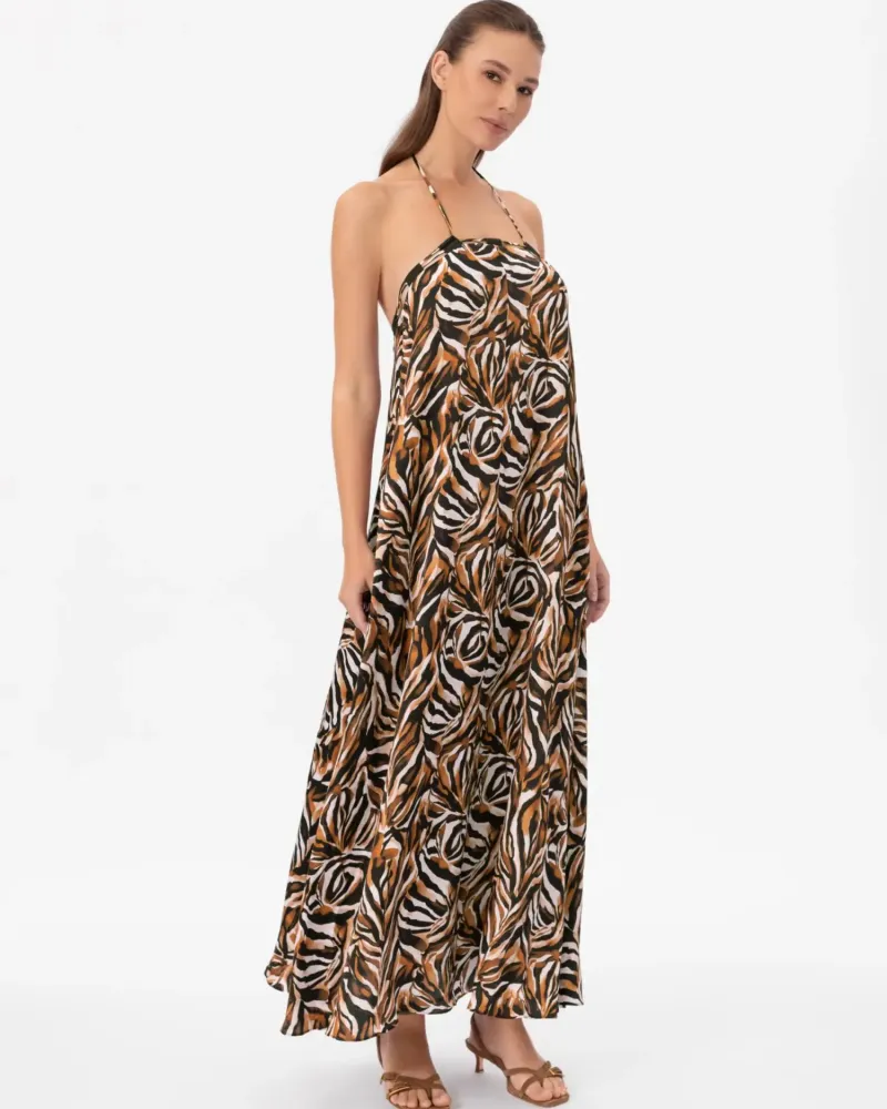 Рокля с коприна EYE OF THE TIGER