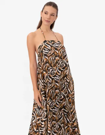 Рокля с коприна EYE OF THE TIGER