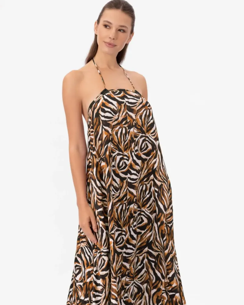 Рокля с коприна EYE OF THE TIGER