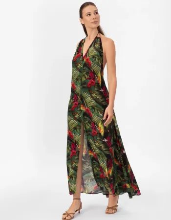 Рокля с отворен гръб WILD RHYTHM