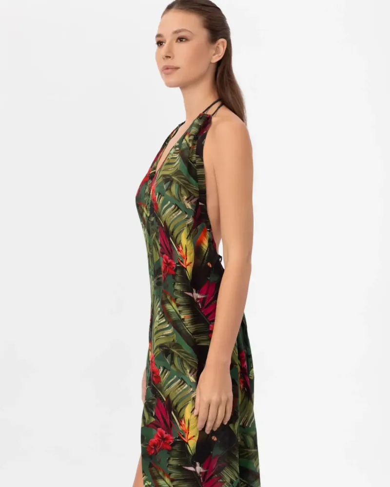 Рокля с отворен гръб WILD RHYTHM