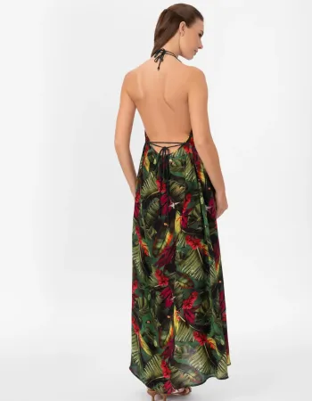 Рокля с отворен гръб WILD RHYTHM