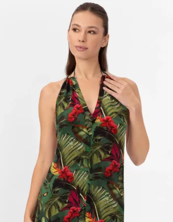 Рокля с отворен гръб WILD RHYTHM