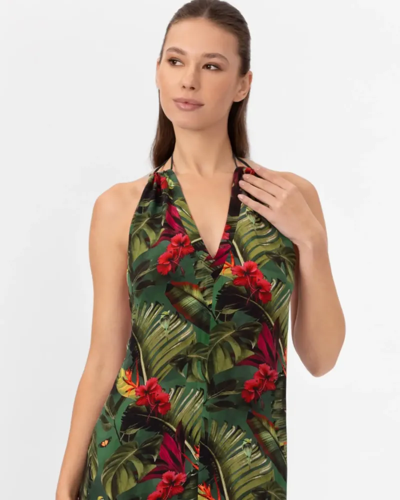 Рокля с отворен гръб WILD RHYTHM