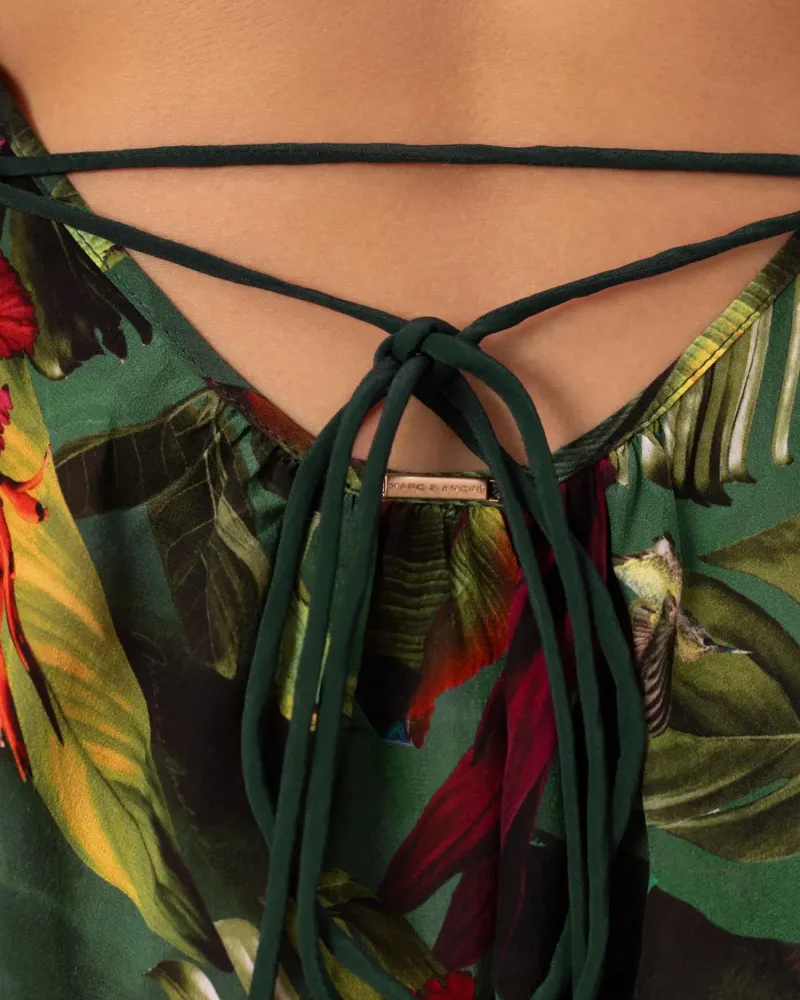 Рокля с отворен гръб WILD RHYTHM