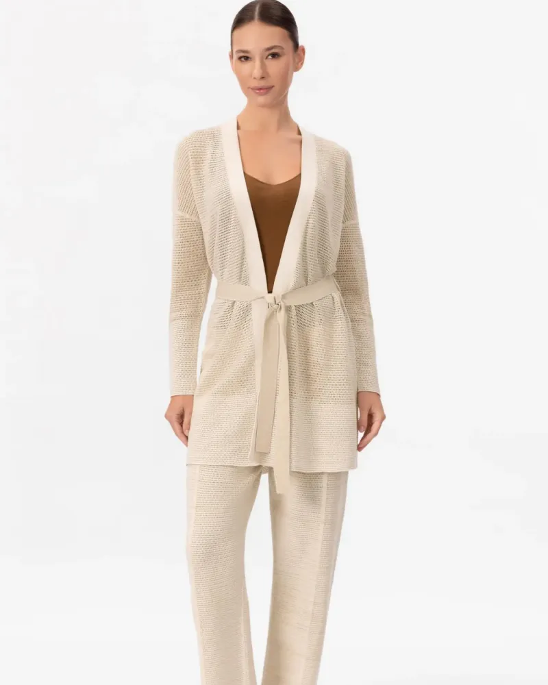 Жилетка от памук и коприна POETIC DREAMS