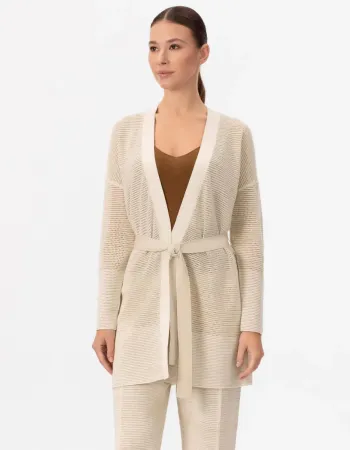 Жилетка от памук и коприна POETIC DREAMS