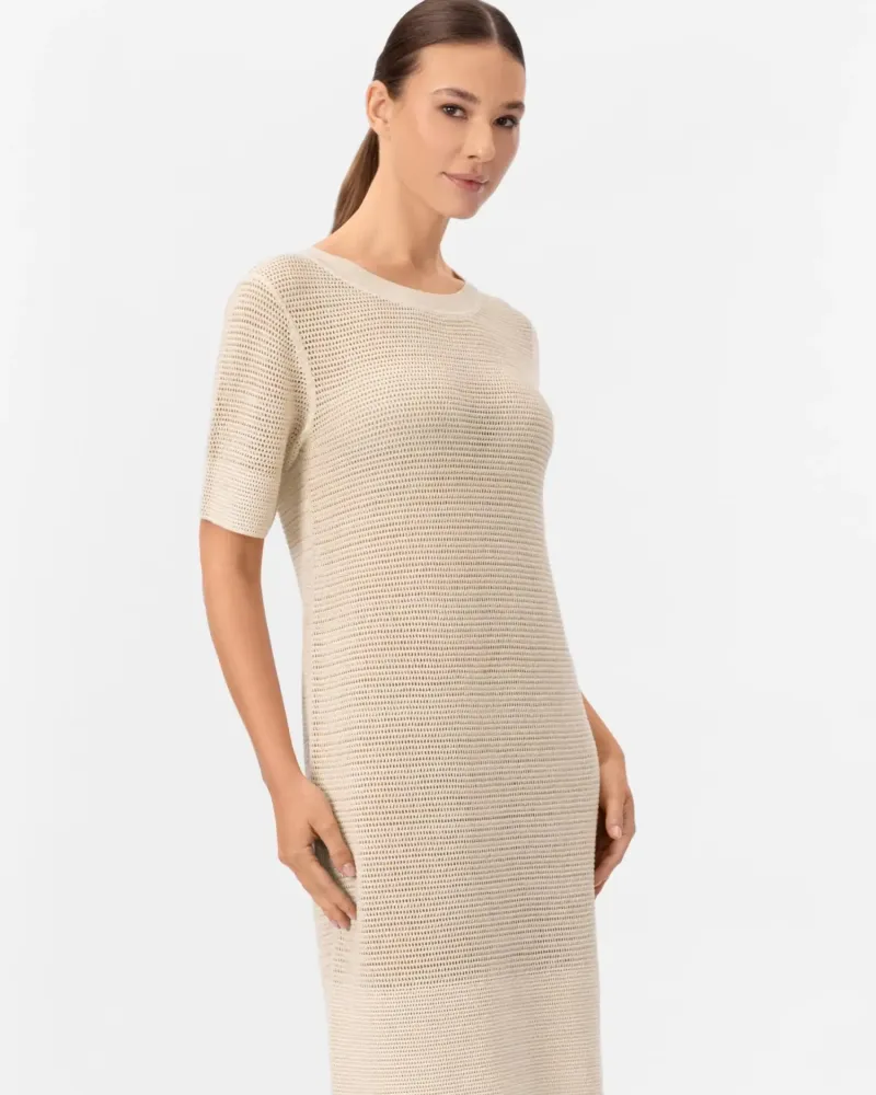 Рокля от памук и коприна POETIC DREAMS