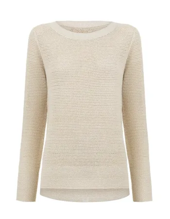 Блуза с дълъг ръкав от памук и коприна POETIC DREAMS