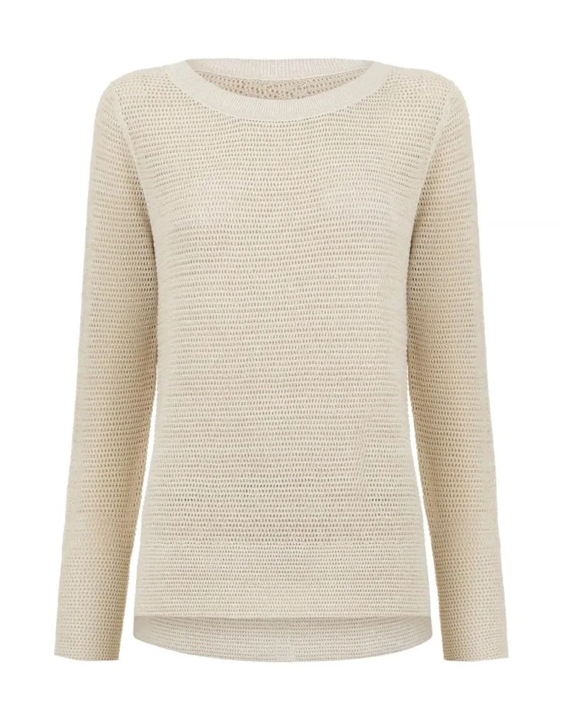 Блуза с дълъг ръкав от памук и коприна POETIC DREAMS