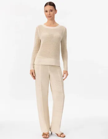 Панталон от памук и коприна POETIC DREAMS