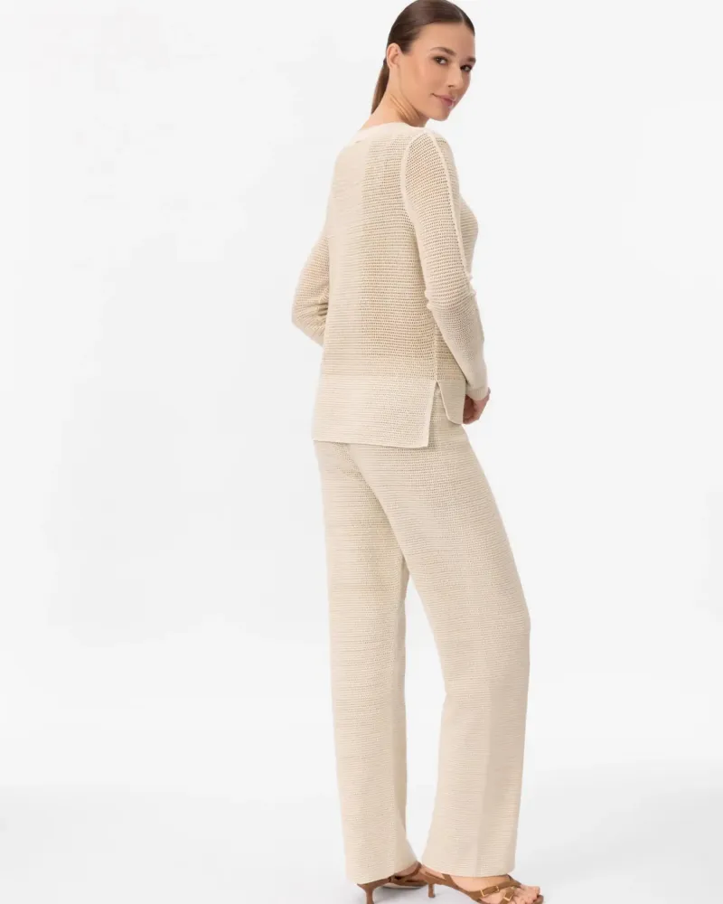 Панталон от памук и коприна POETIC DREAMS