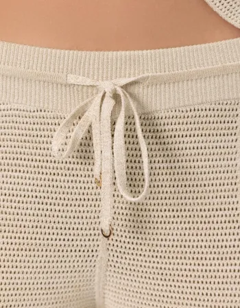 Панталон от памук и коприна POETIC DREAMS