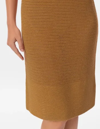 Рокля от памук и коприна в жълто POETIC DREAMS