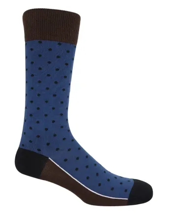 Мъжки чорапи PIN POLKA Indigo
