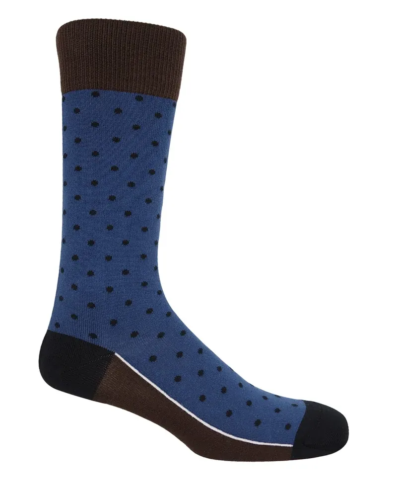 Мъжки чорапи PIN POLKA Indigo