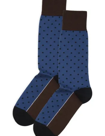 Мъжки чорапи PIN POLKA Indigo