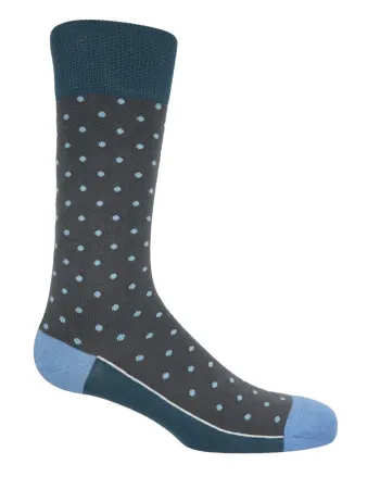 Мъжки чорапи PIN POLKA Urban Grey