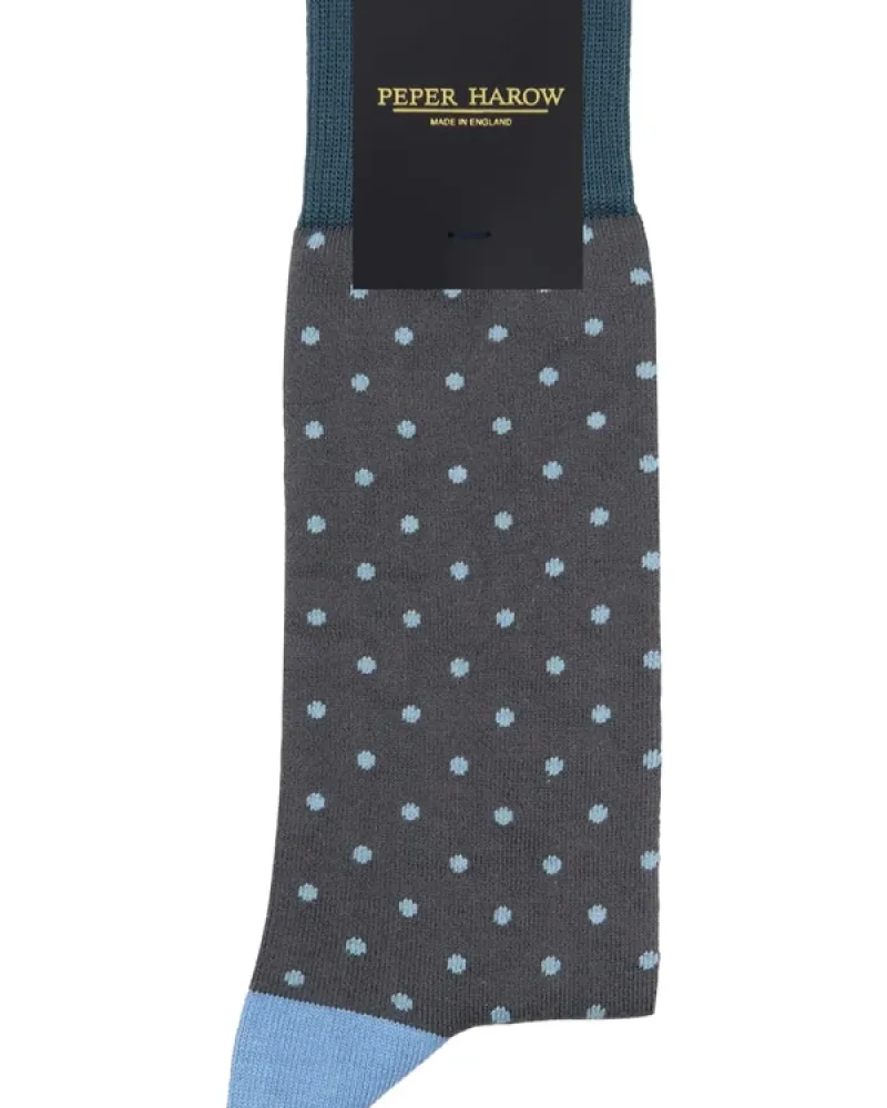 Мъжки чорапи PIN POLKA Urban Grey